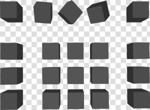 Simple Grey Cubes   Cubo Gris Png  Transparent Png