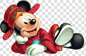 Japanses Mickey Lay Mickey Mouse Clipart  Mickey Minnie   2 月 日历 桌面 壁纸  HD Png Download