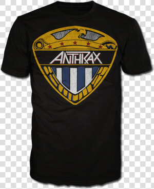 Anthrax Eagle Shield T Shirt  HD Png Download