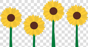 April Showers Bring May Flowers   Sunflower Flower Clipart  HD Png Download