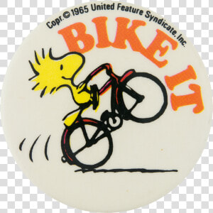 Woodstock Bike It Entertainment Button Museum   Riding Into The Weekend  HD Png Download