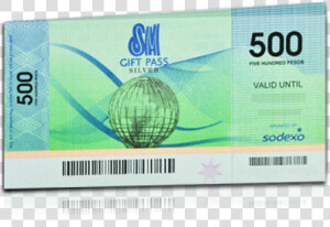 Sodexo Gift Check Sm  HD Png Download