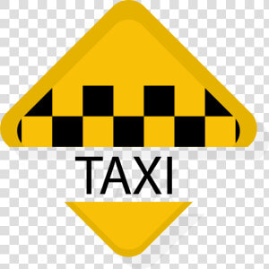 Placa De Transito Taxi Png  Transparent Png