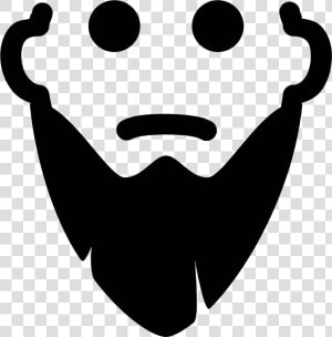 Beard Png   Long Beard Icon  Transparent Png