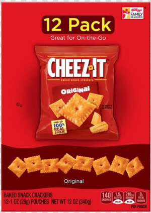 Cheez It Cheez it Original Baked Snack Crackers   Cheez It Baked Snack Crackers  HD Png Download