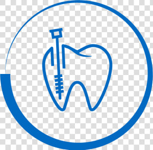 Icon Root Canal   Root Canal Treatment Icon  HD Png Download