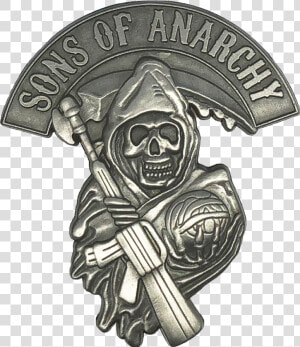 Sons Of Anarchy Badge  HD Png Download