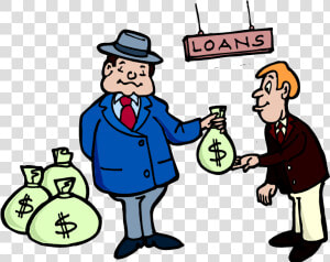 Loan cartoon   Loan Clipart  HD Png Download