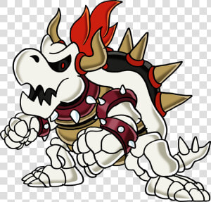 Transparent Dry Bowser Png   Draw Dry Bowser  Png Download