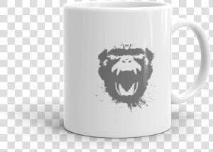 Mug canidae dog honey Badger coffee Hair beard grizzly   Mug  HD Png Download