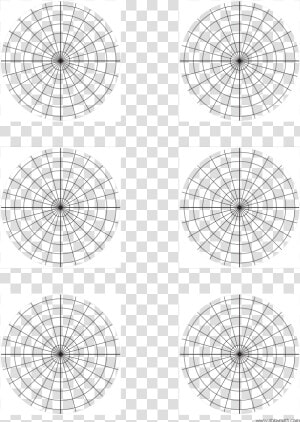 Polar Plane Graph Paper Main Image   Circle  HD Png Download