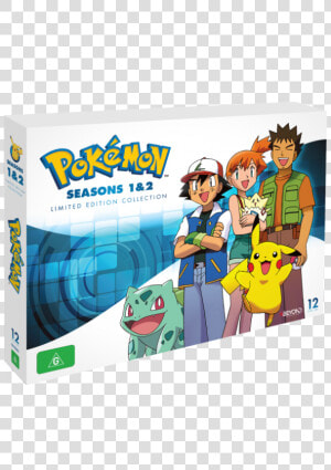 Pokemon Season 1  amp  2 Gift Set   Pokemon Dvd Box Set Season 1  HD Png Download