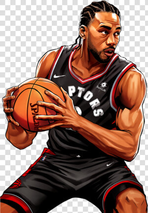 Profile Art Kawhi Leonard   Toronto Raptors  HD Png Download