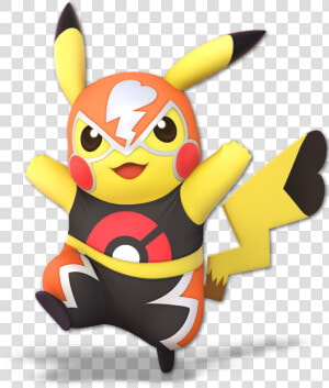 Pikachu   Super Smash Bros Pikachu Libre  HD Png Download