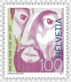 A Swiss Who Left His Stamp   Swiss Postal Stamp 2017  HD Png Download