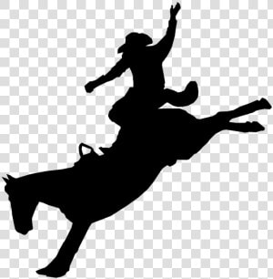 Silhouette Of Cowboy Riding A Horse   Highwayman On A Horse  HD Png Download