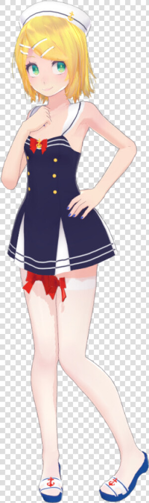 Mmd Tda Sailor Outfit  HD Png Download