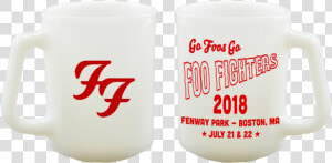 Milk Glass Mug   Foo Fighters  HD Png Download