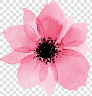 Pink Lovely Watercolor Flowers Png Download   Pink Flower Watercolor Png  Transparent Png