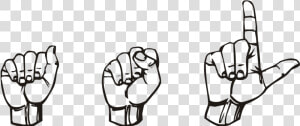 Asl In Sign Language  HD Png Download