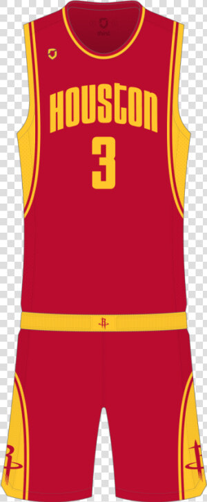 Houston Rockets Away   Huston Rockets Yellow Jersey  HD Png Download