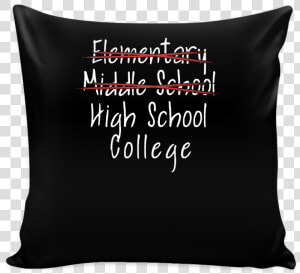 Middle School Graduation Pillow Cover Graduate Grad   Cushion  HD Png Download