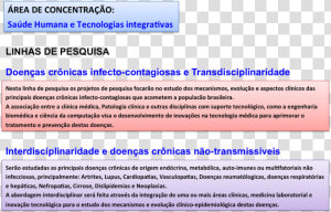 Imagem   Areas De Estudo De Patologia  HD Png Download