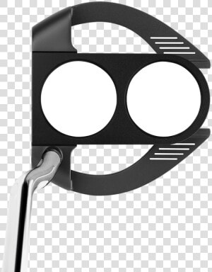 Odyssey O Works Black 2 Ball Fang Putter   Odyssey  HD Png Download