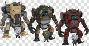 The Frontier Pop Vinyl Figure Bundle   Titanfall 2 Funko Pop  HD Png Download