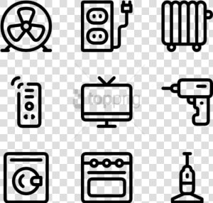 Free Png Electrical Appliances Icon Packs Svg Psd   Electrical Appliances Vector Png  Transparent Png