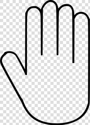 High Five Five Gesture Stop  HD Png Download