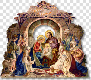 Il Presepe Di San Francesco   Jesus Born Images Png  Transparent Png