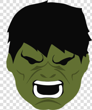 Transparent Hulk   Hulk Face Transparent Background  HD Png Download