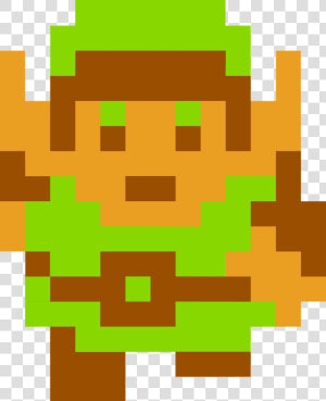 Legend Of Zelda Link Nes  HD Png Download