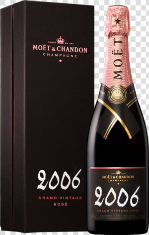 Moet Chandon Grand Vintage Rose 2006 V   Moet Champagne 2006 Grand Vintage  HD Png Download