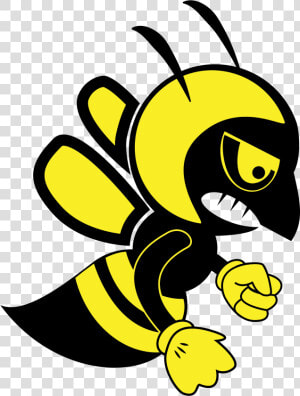 Bee Clipart   Abeja Dibujo Con Casco  HD Png Download