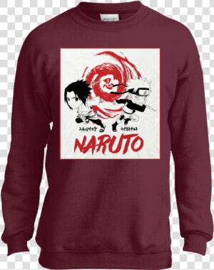 Naruto Shippuden Shinobi Chibi Youth Ls Shirt sweatshirt hoodie   T shirt  HD Png Download