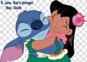 Lilo And Stitch Hugging  HD Png Download