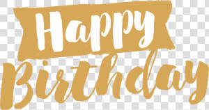 Pin By Pngsector On Happy Birthday Transparent Png   Transparent Calligraphy Happy Birthday Png  Png Download