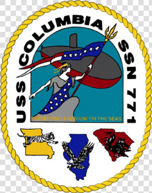 Uss Columbia Ssn 771  HD Png Download