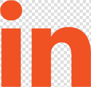 Linkedin Icon Orange   Linkedin Logo Orange Png  Transparent Png