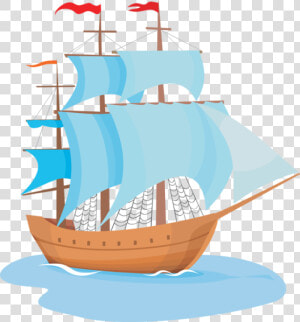 Explorer Clipart Wooden Ship   Sailing Ship Clipart  HD Png Download