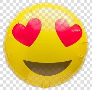 Clearance 45cm Emoji Face  amp  Love Heart Eyes  HD Png Download