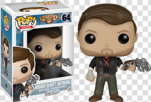 Booker Dewitt   Funko Pop Booker Dewitt  HD Png Download