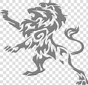 Tattoo Lion Leo Sleeve Artist Png Download Free Clipart   Simple Lion Tattoo Tribal  Transparent Png