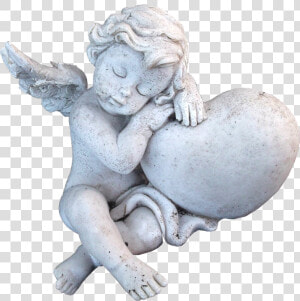 Isolated  Angel  Sculptures  Figure  Faith  Hope   Cupid Sculpture Png  Transparent Png