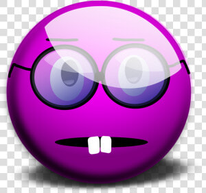 Pink emoticon purple   Emoticons Et  HD Png Download