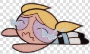  pink  aesthetic  powerpuffgirls  bubbles  anime   Sad Aesthetic Sticker  HD Png Download