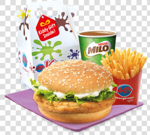 Marrybrown Kiddy Meal Price  HD Png Download