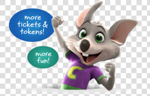 Raton Chuck E Cheese  HD Png Download